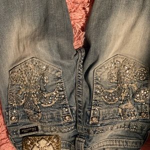 Distressed Miss Me Jeans